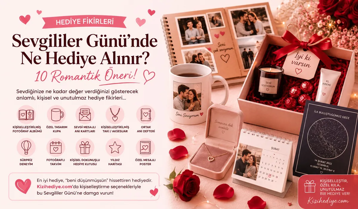 Sevgililer Günü'nde Ne Hediye Alınır? 10 Romantik Öneri