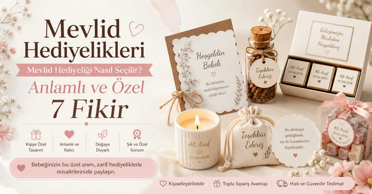 Mevlid Hediyeliği Nasıl Seçilir? Anlamlı ve Özel 7 Fikir