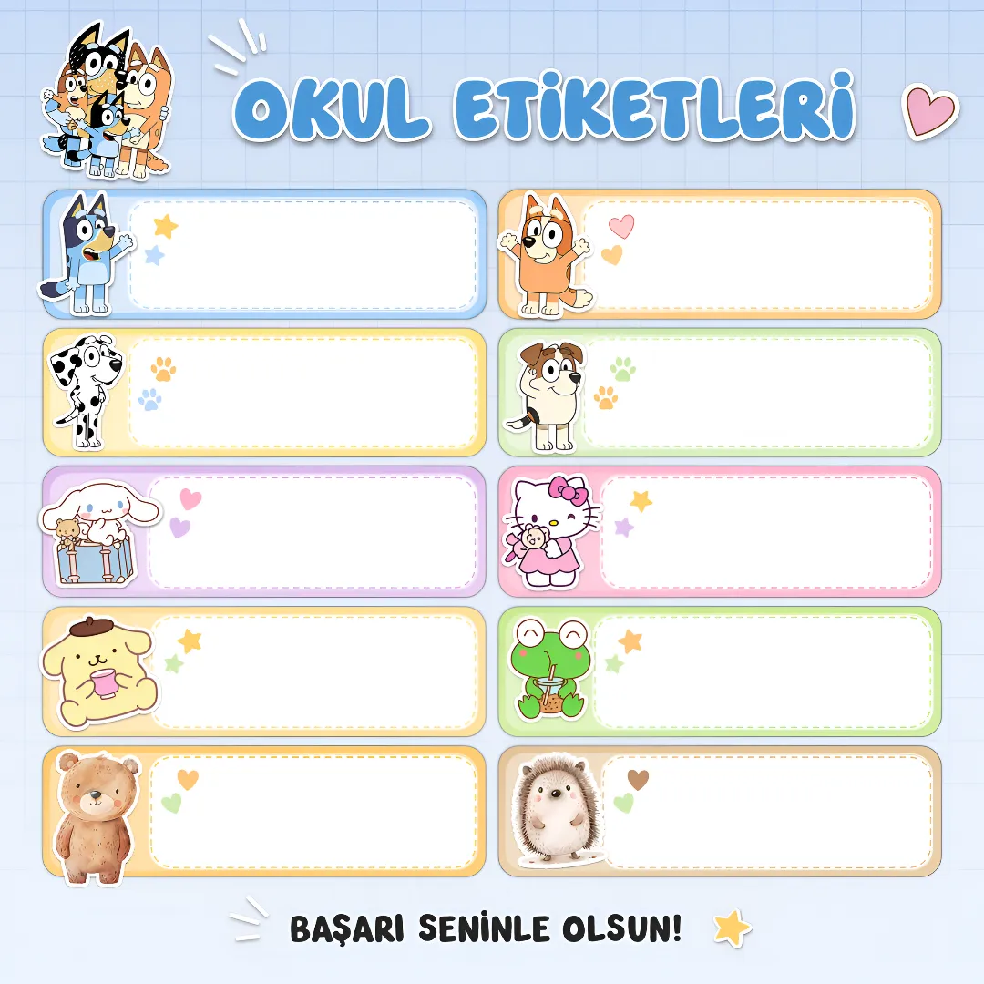 Okul Etiketleri